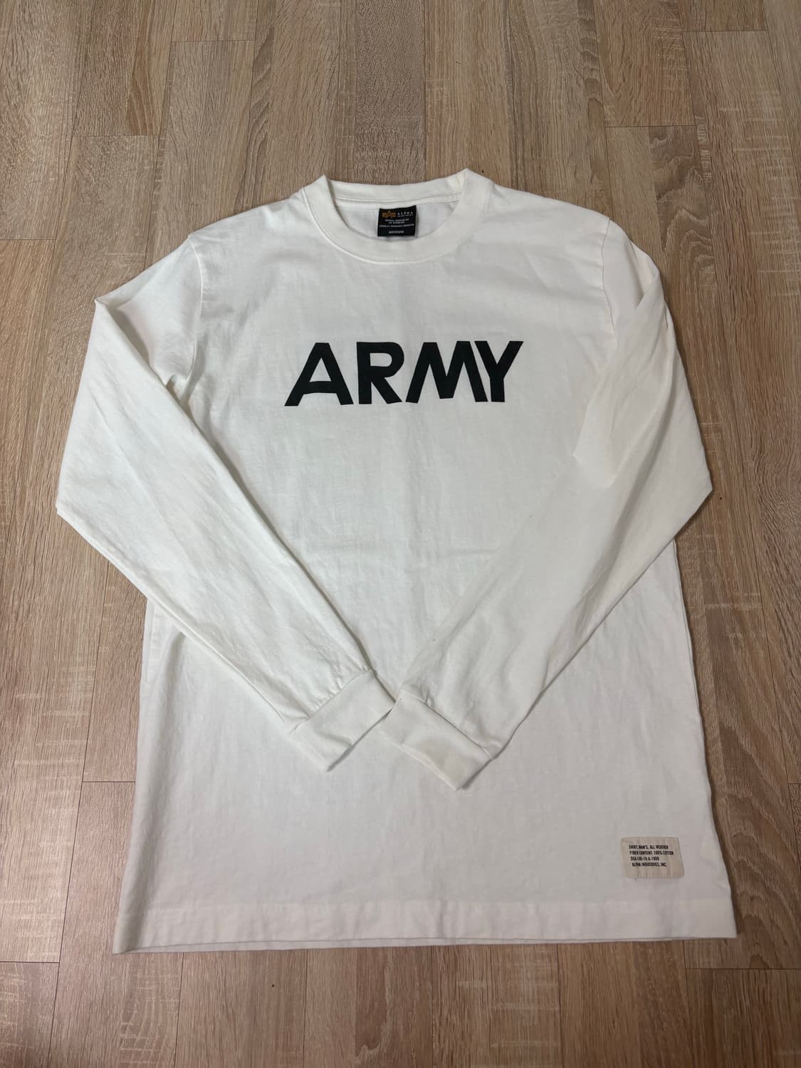 알파인더스트리 ARMY티셔츠 상품이미지1