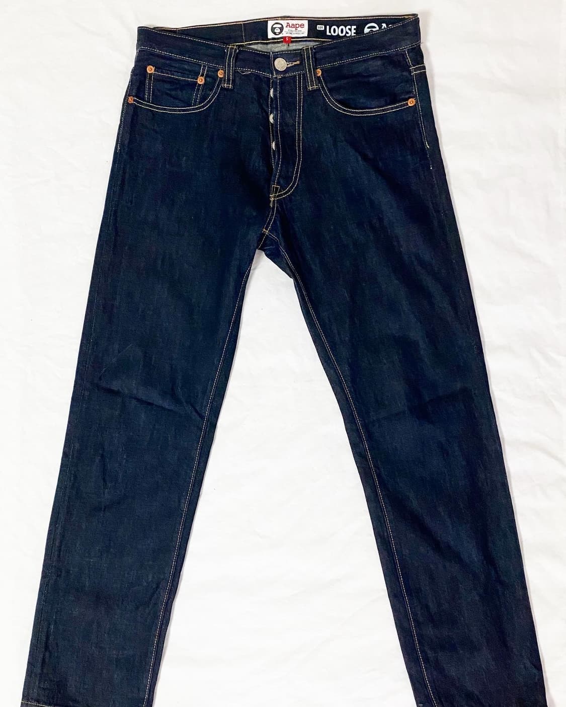 AAPE(BAPE/베이프) - 밀로 프린트 데님 팬츠 상품이미지5