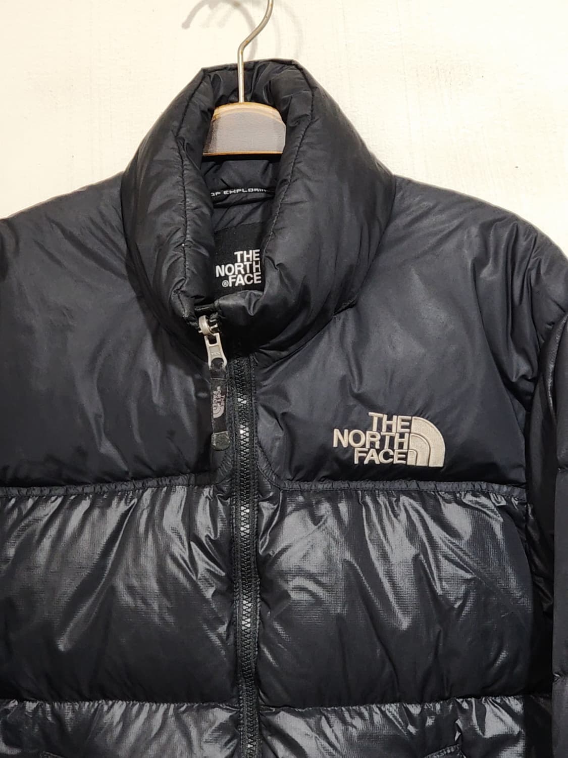 (90) 노스페이스 구스다운 눕시패딩 점퍼 블랙 거위털 700 자켓  상품이미지2