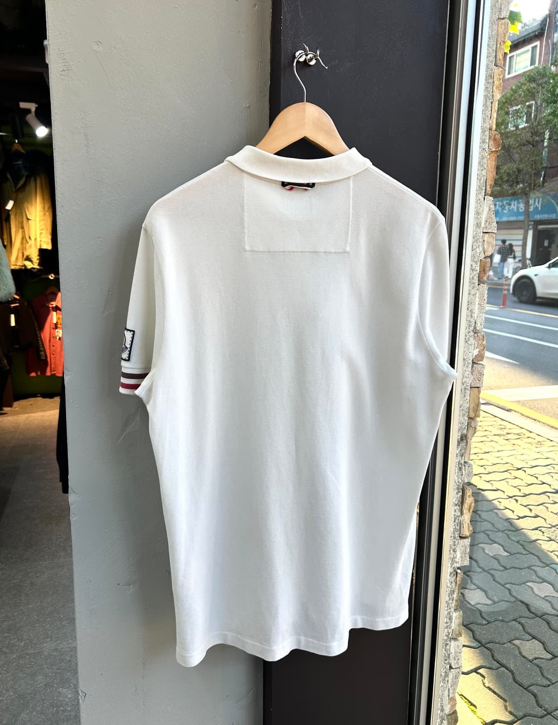 105/ 몽클레어 감마블루 화이트 폴로 반팔 상품이미지6