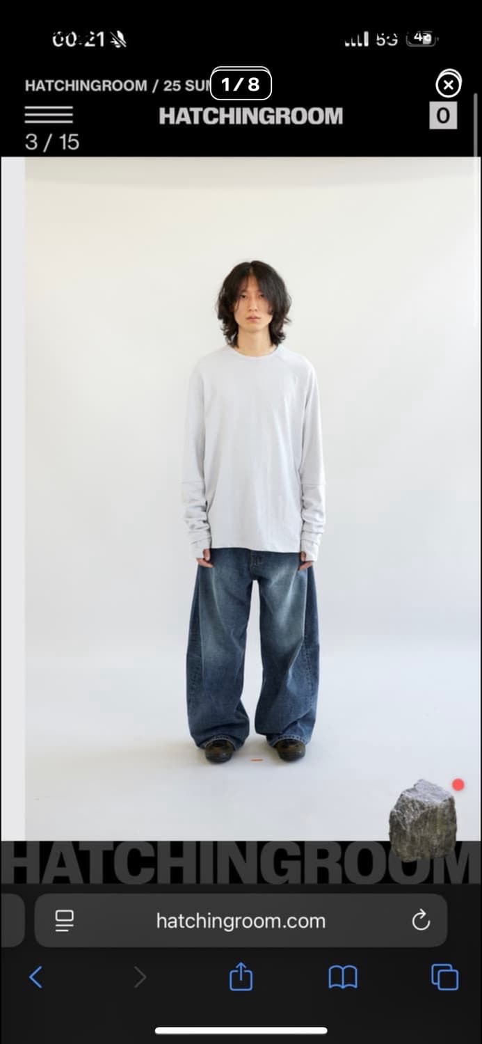 해칭룸 와이드 커브진 2 상품이미지1