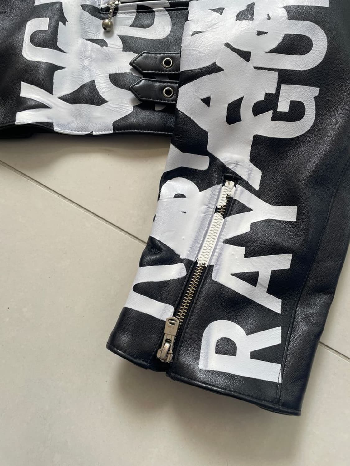 CROP RIDERS JACKET 2웨이 크롭 라이더 자켓 상품이미지2