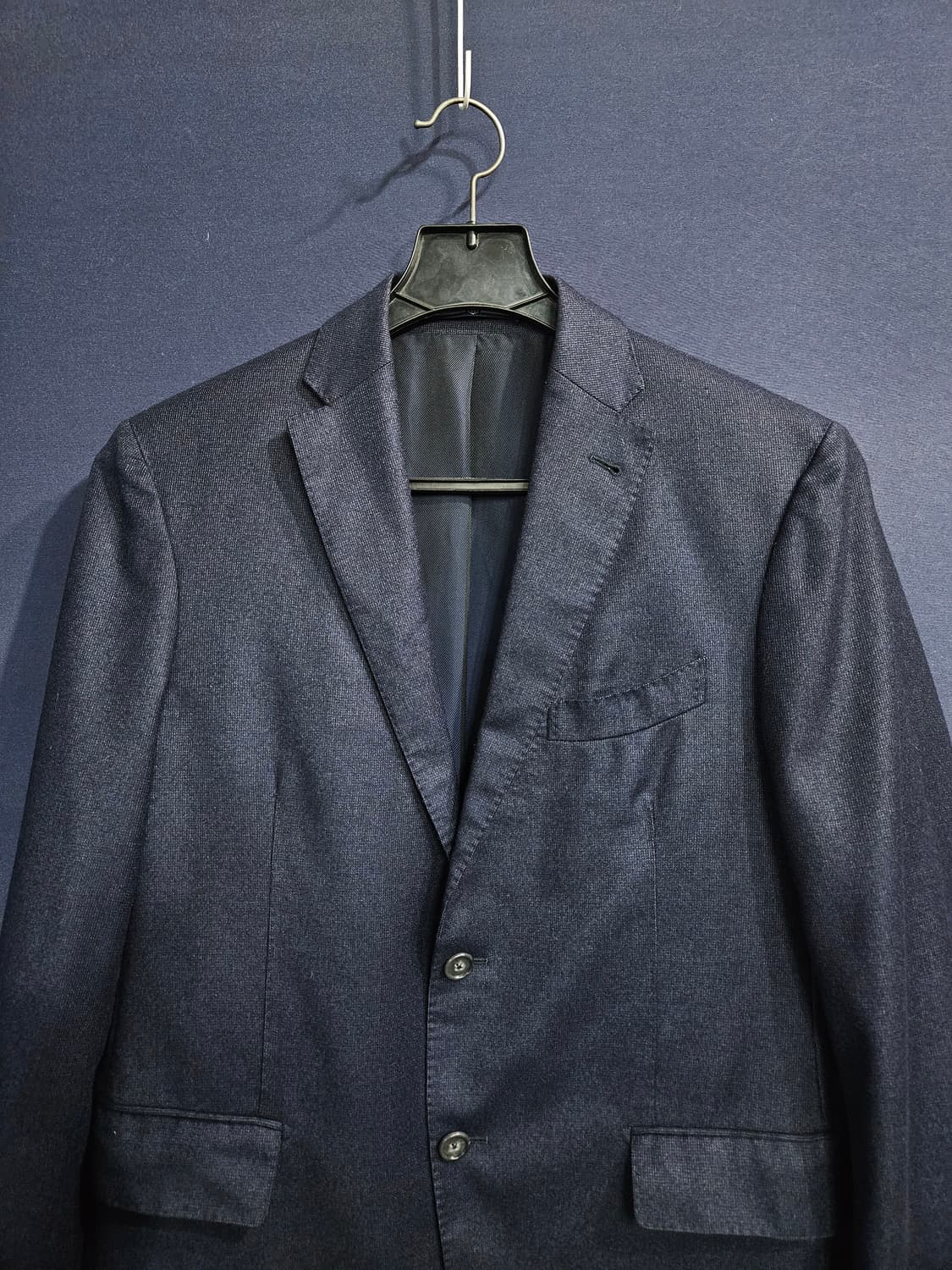 브로이어 네이비컬러 남성 50 정장자켓  상품이미지7