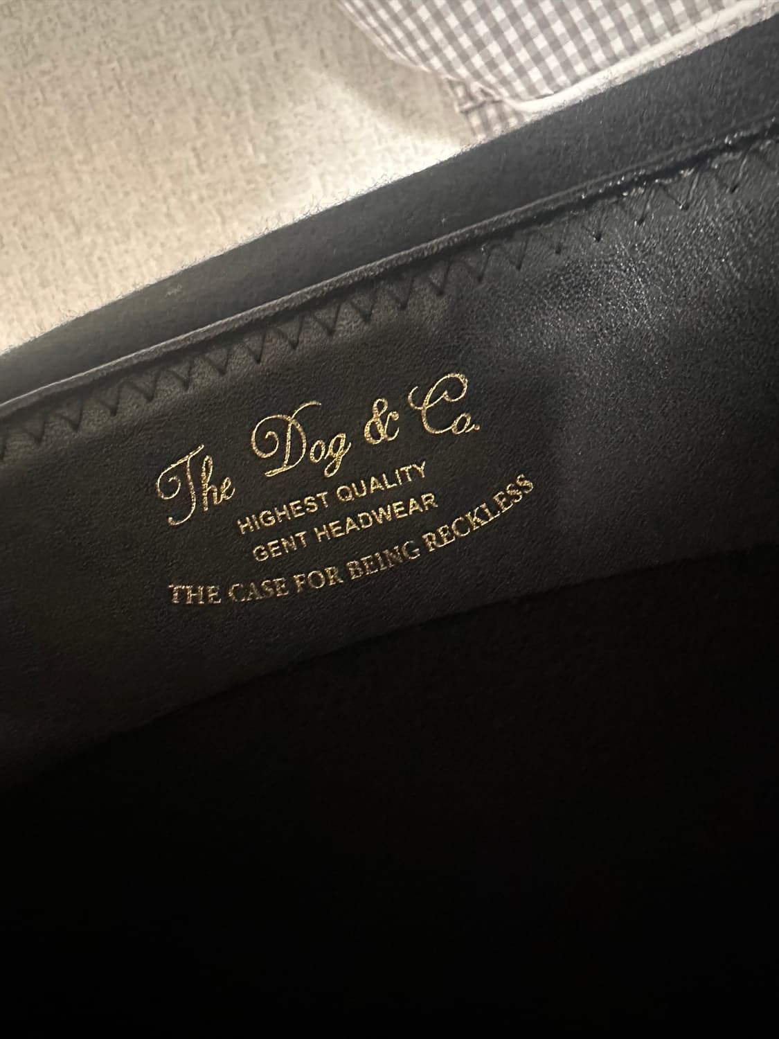 [H.W.DOG&co] 도그앤코 페도라 38사이즈 상품이미지3