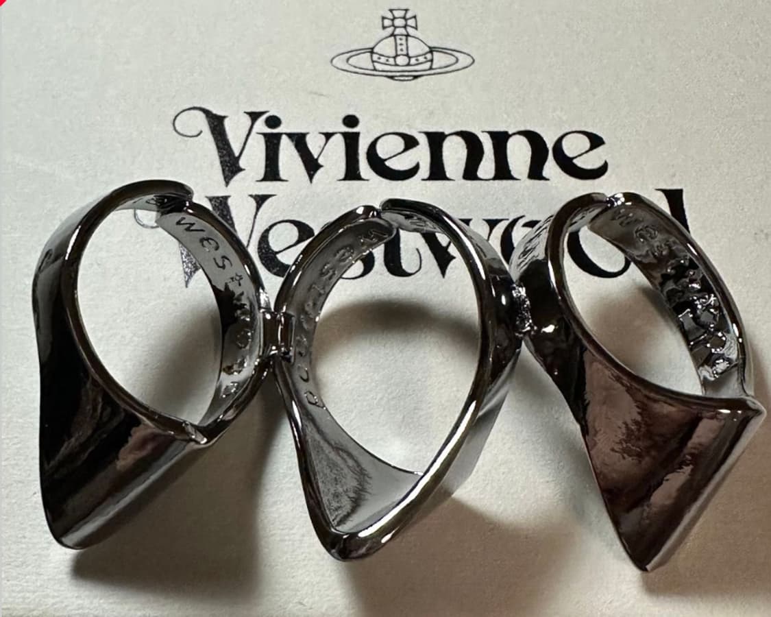 비비안웨스트우드 아카이브 orb 각인 너클링 상품이미지3