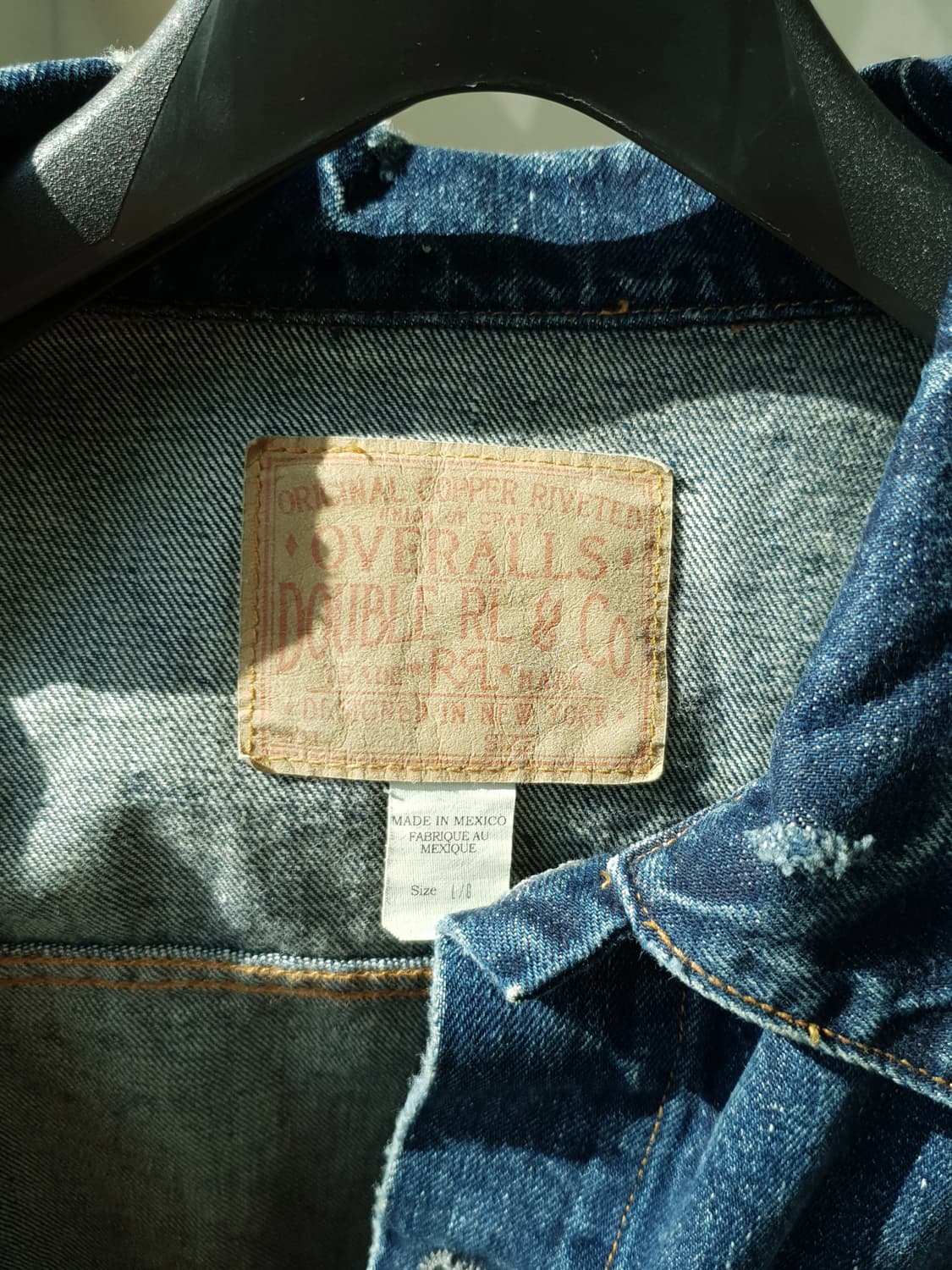 RRL 3rd denim trucker jk 상품이미지7
