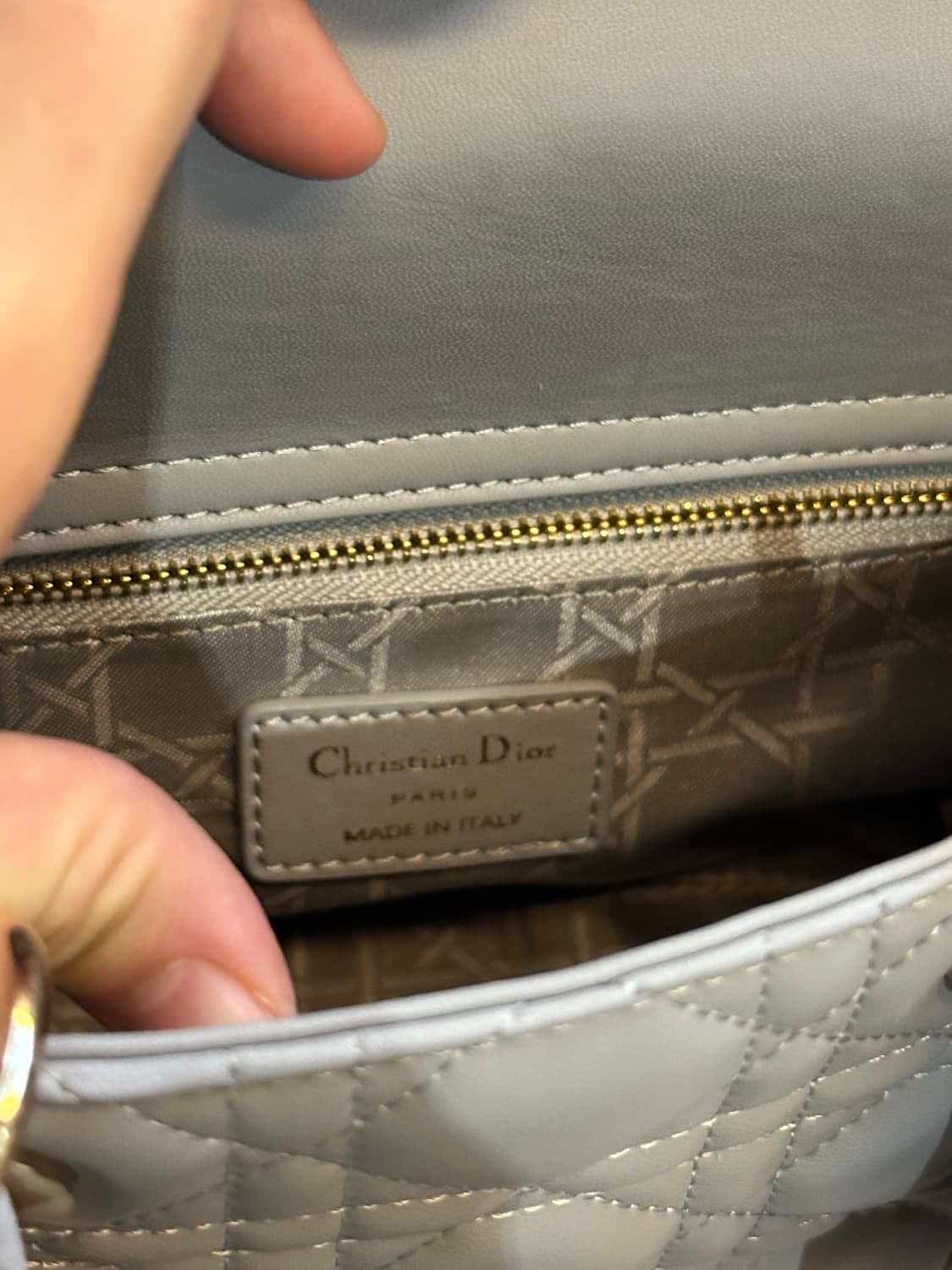 디올 레이디백 미니 사이즈 상품이미지7