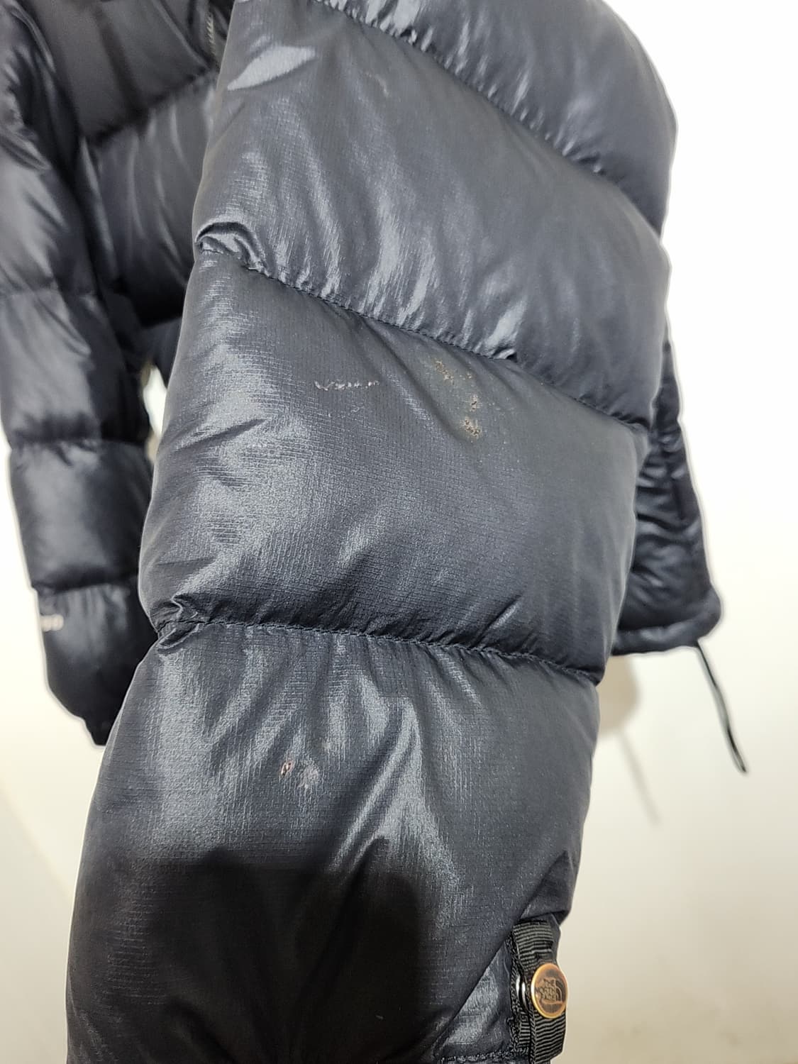 (90) 노스페이스 거위털 눕시패딩 점퍼 블랙 700 구스다운 자켓  상품이미지6