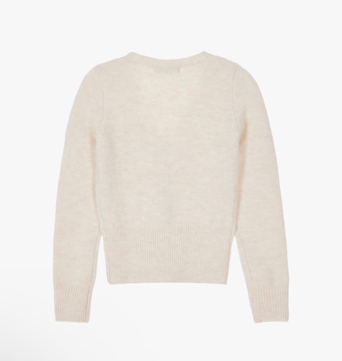 헤인트 레이스 트리밍 오트밀 가디건 상품이미지3