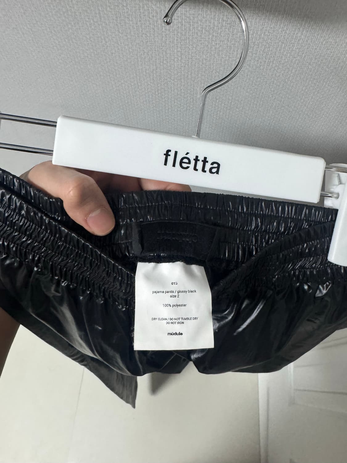 모듈 파자마 글로시 팬츠 2사이즈 상품이미지4