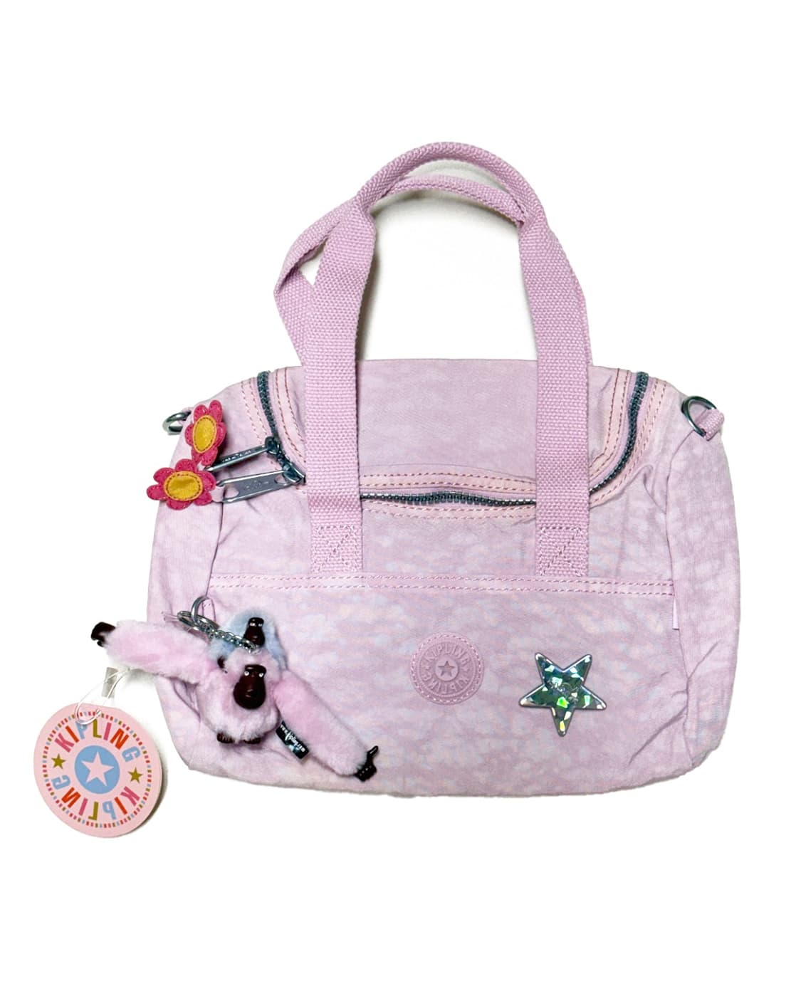 kipling 팝핑크 스타 크로스백 상품이미지1