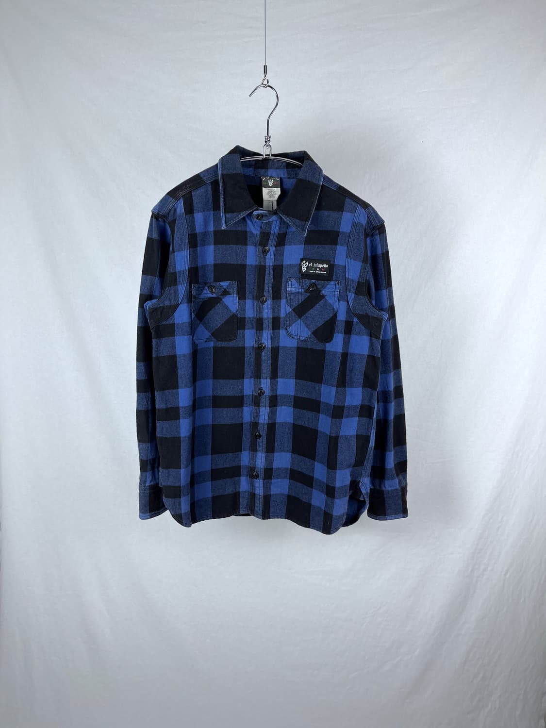 Vintage 체크패턴 코튼 셔츠  상품이미지1