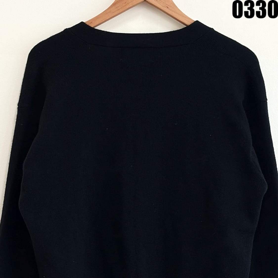 RRL 더블알엘 랄프로렌 블랙 램스울 가디건 L 0330 상품이미지7