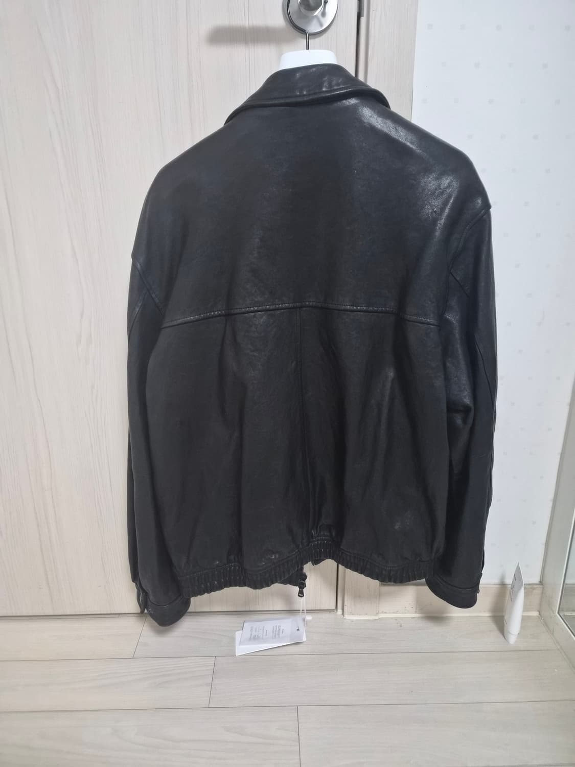 유니온블루 이탈리안 램스킨 싱글 자켓 블랙에디션 L사이즈 상품이미지2