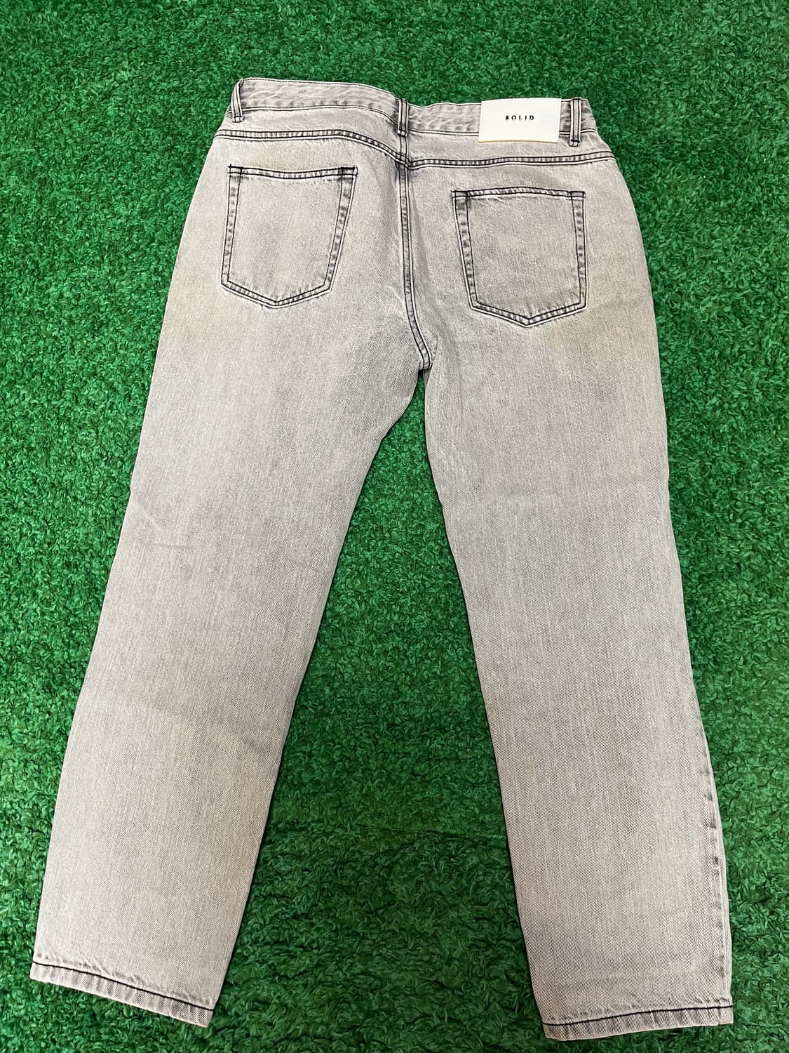 솔리드옴므 그레이 데님 팬츠 상품이미지2