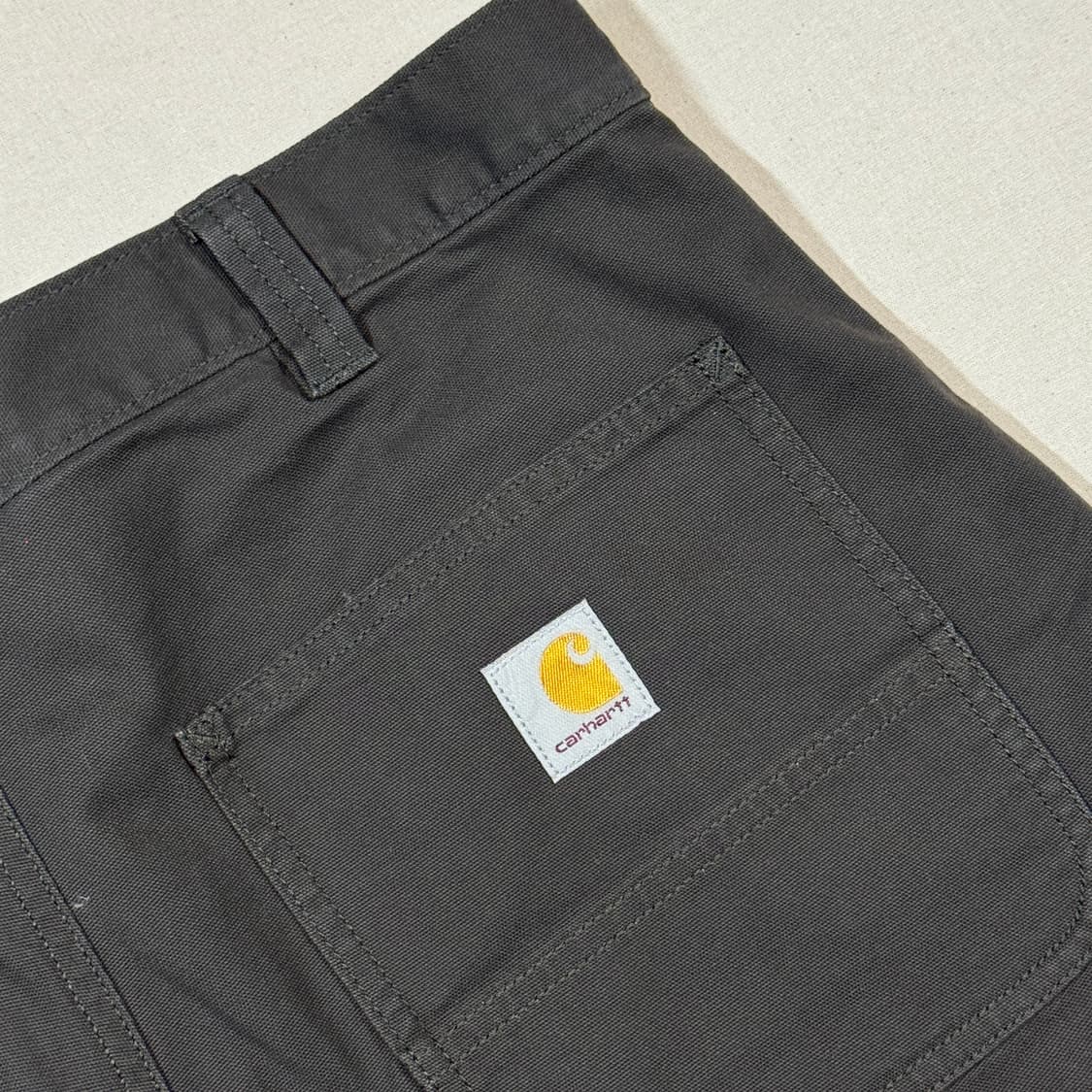 34inch) 칼하트 차콜 그레이 워크 팬츠 릴렉스핏 상품이미지3