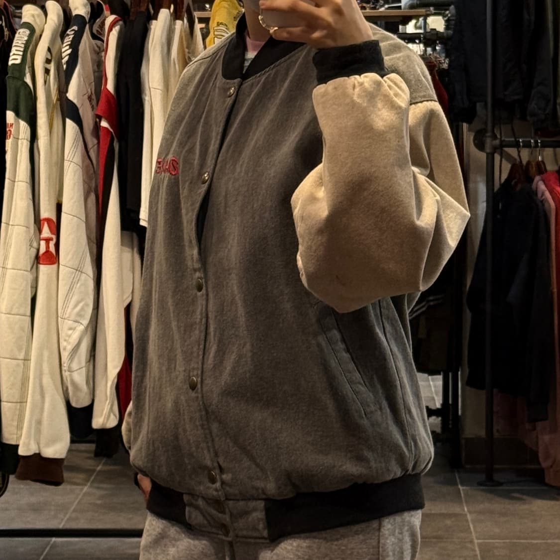 [NO.9] VTG 데님 바시티 자켓 상품이미지4