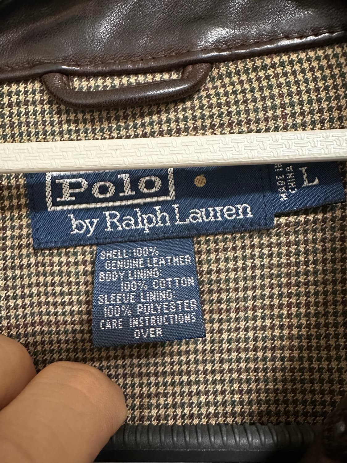 폴로 랄프로렌 맥스웰 레더 자켓 상품이미지3