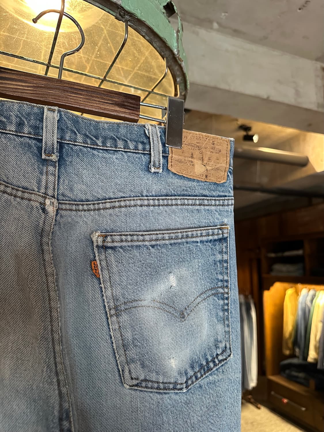 80s USA Levis 517 Boot Cut Denim Pants 상품이미지6