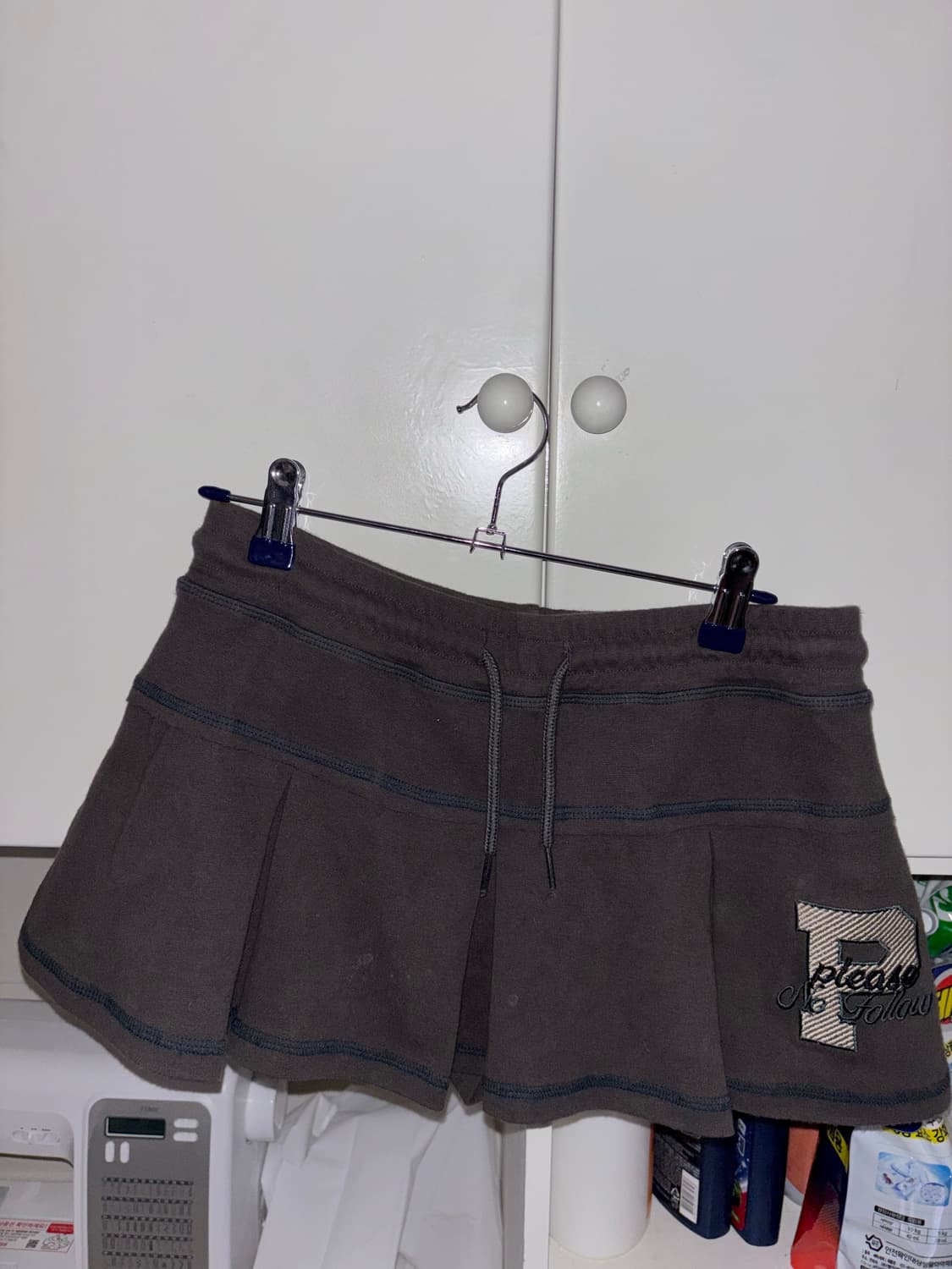 플리즈노팔로우 미니 스커트 상품이미지1