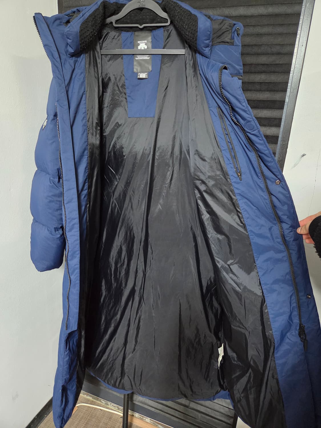 (정품) [데상트] 구스다운 롱패딩 판매합니다. 상품이미지5