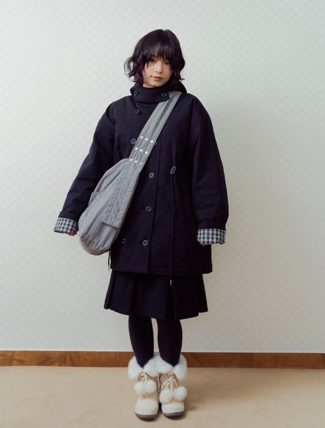 오피쉬 야상 블랙 상품이미지1