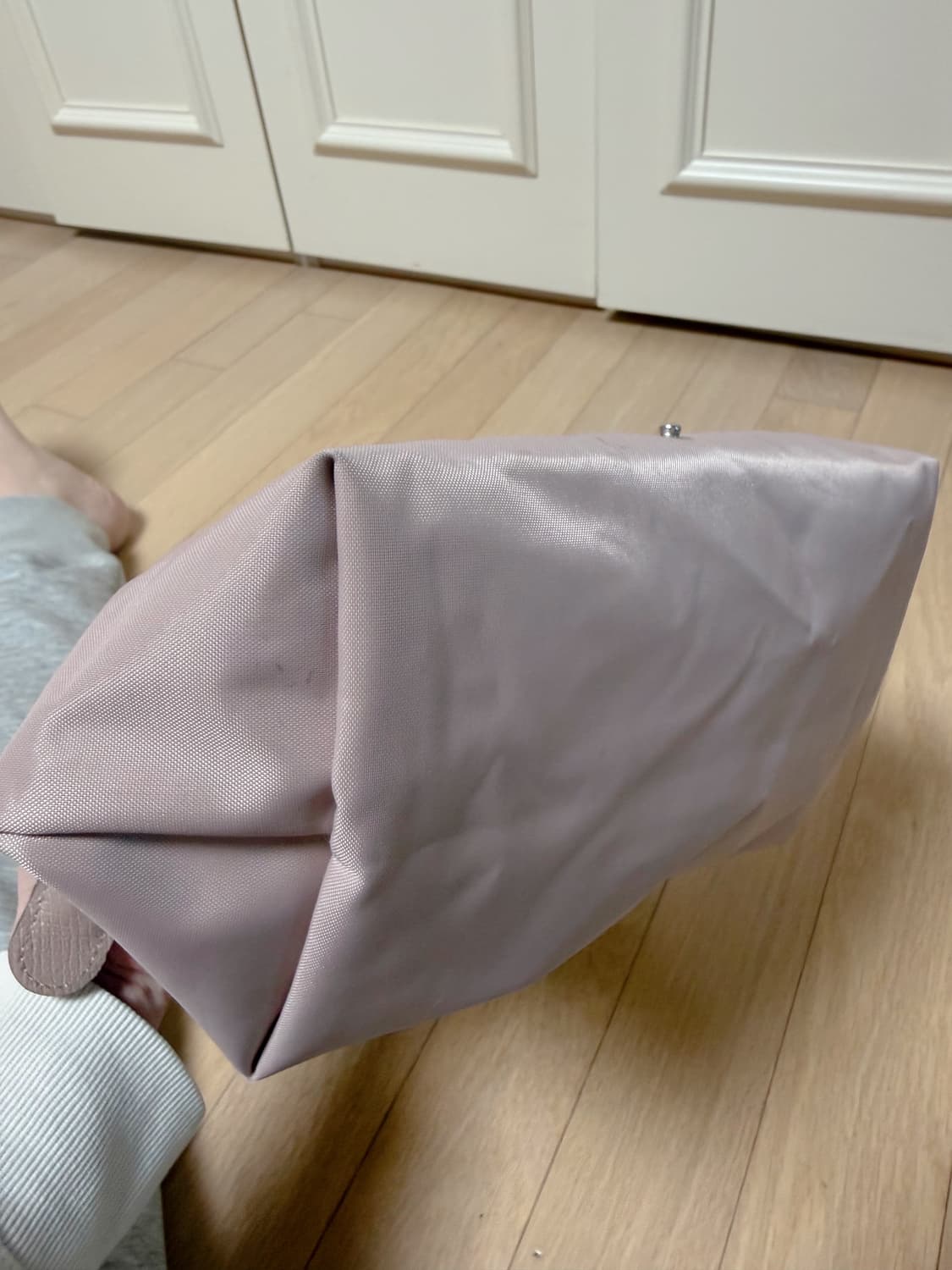 롱샴 토트백 베이지핑크 상품이미지7