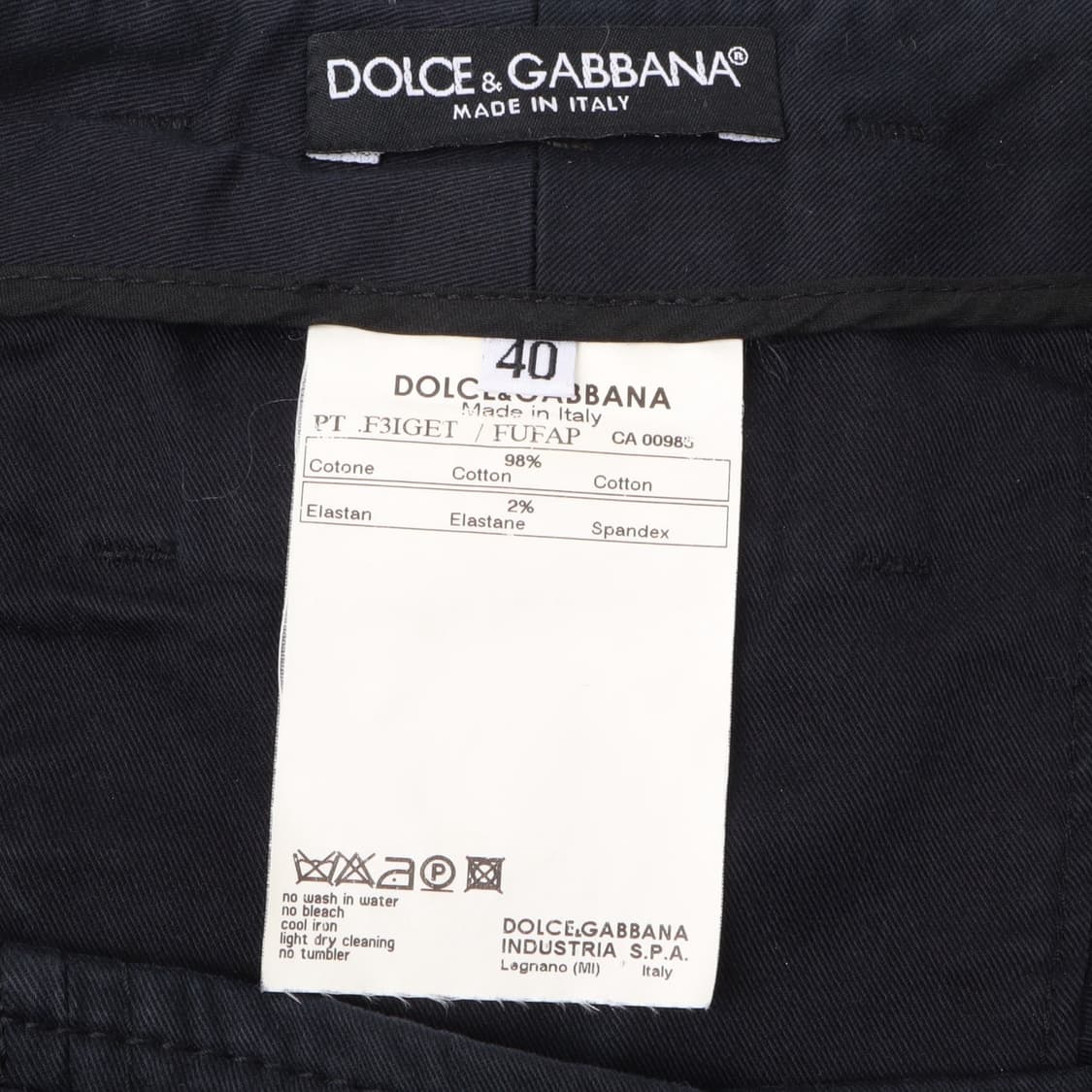 돌체앤가바나 버클 스트랩 바이커 팬츠 상품이미지9