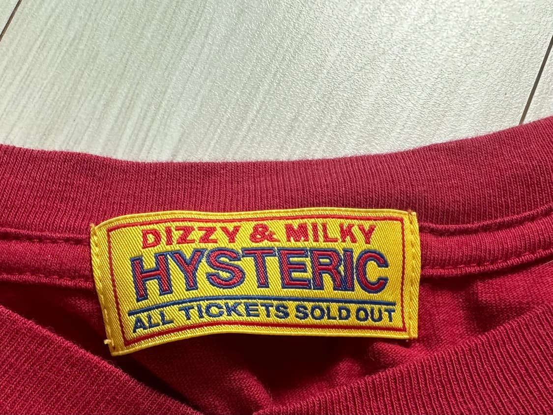Hysteric glamour 빈티지 풋볼 티셔츠  상품이미지2