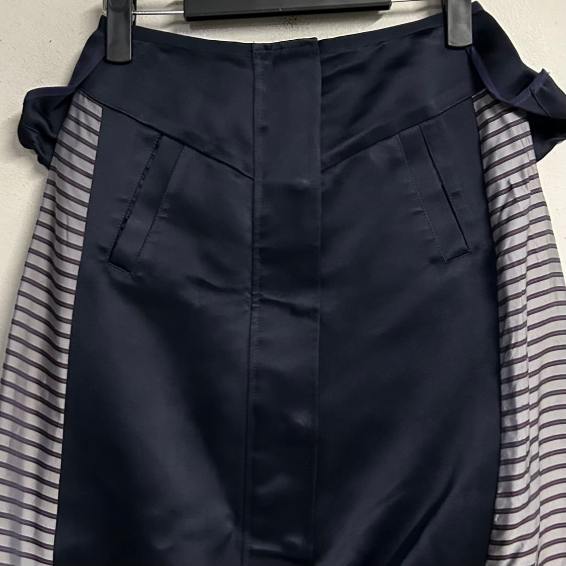SACAI silk stripe skirt 상품이미지6