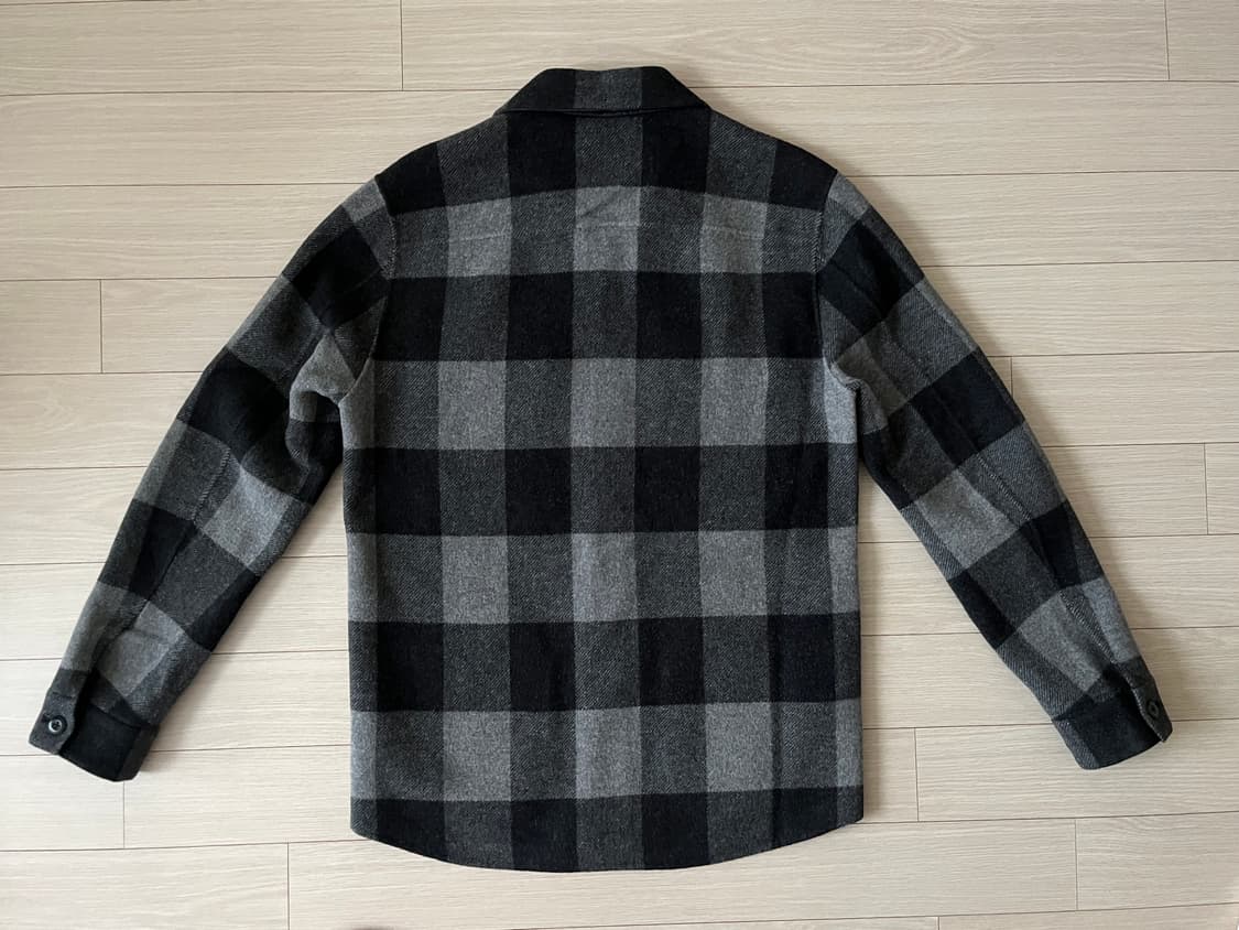 (Man) Vince 빈스 체크 울 셔츠 자켓 상품이미지3