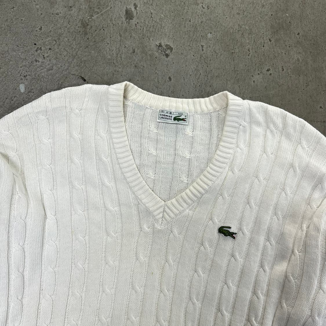 라코스테 브이넥 니트[1584] 상품이미지2