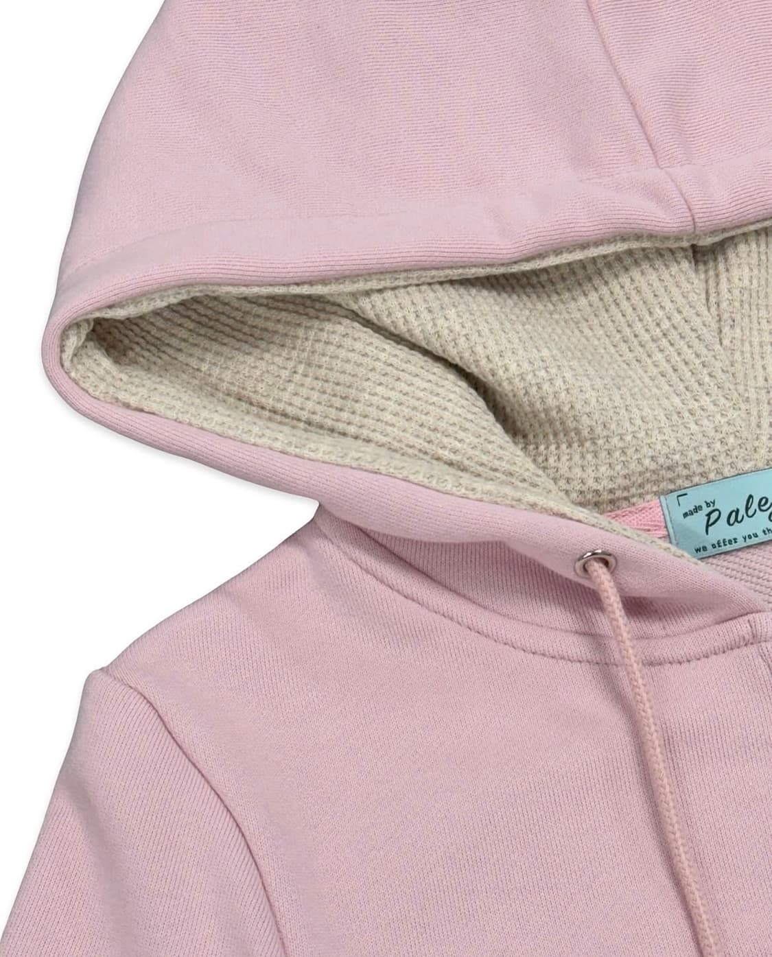 (새상품) 페일제이드 2024 레트로 패치 후드집업 핑크 상품이미지4