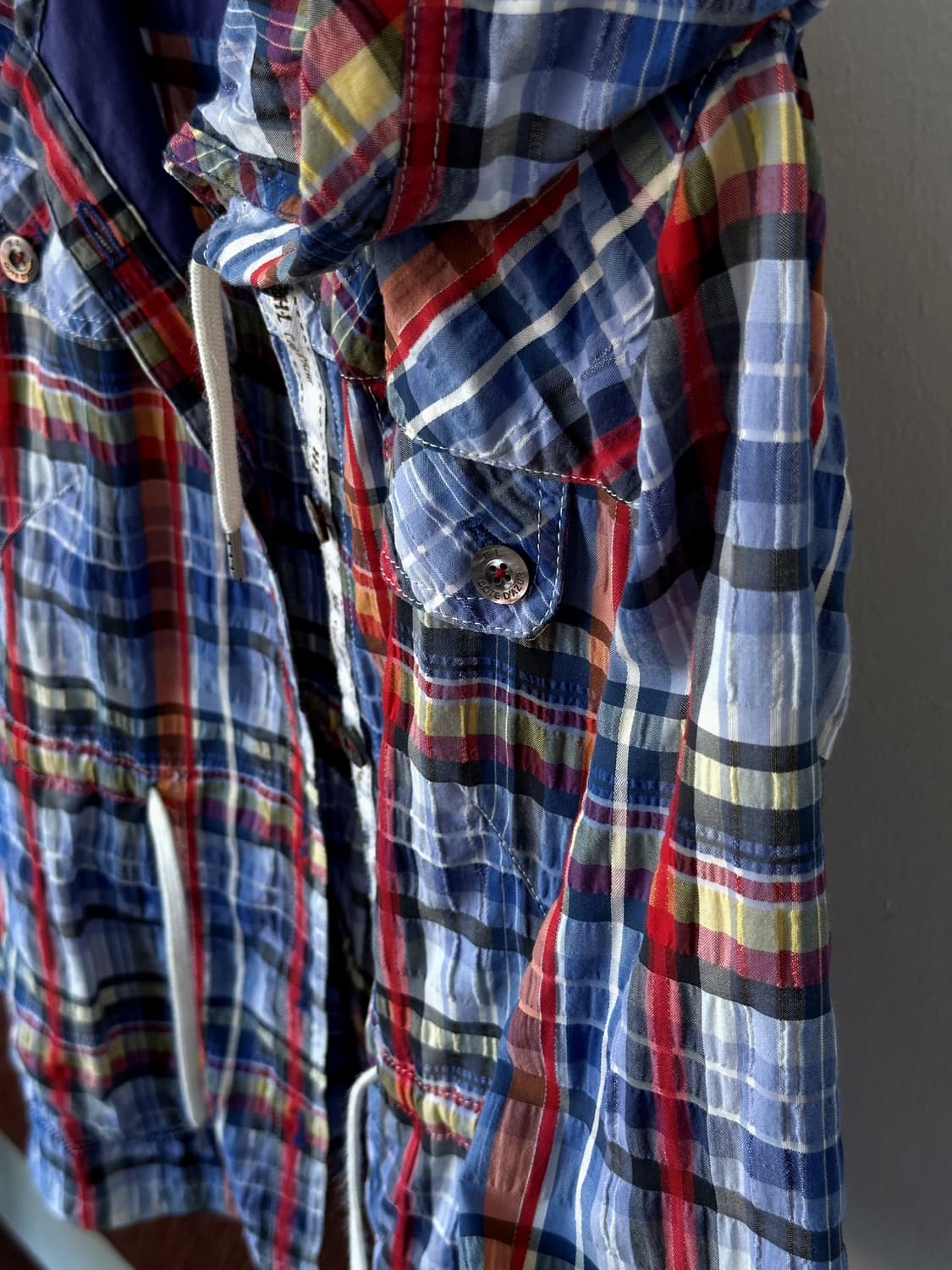 Cotton poly volume fabric design jacket 상품이미지3