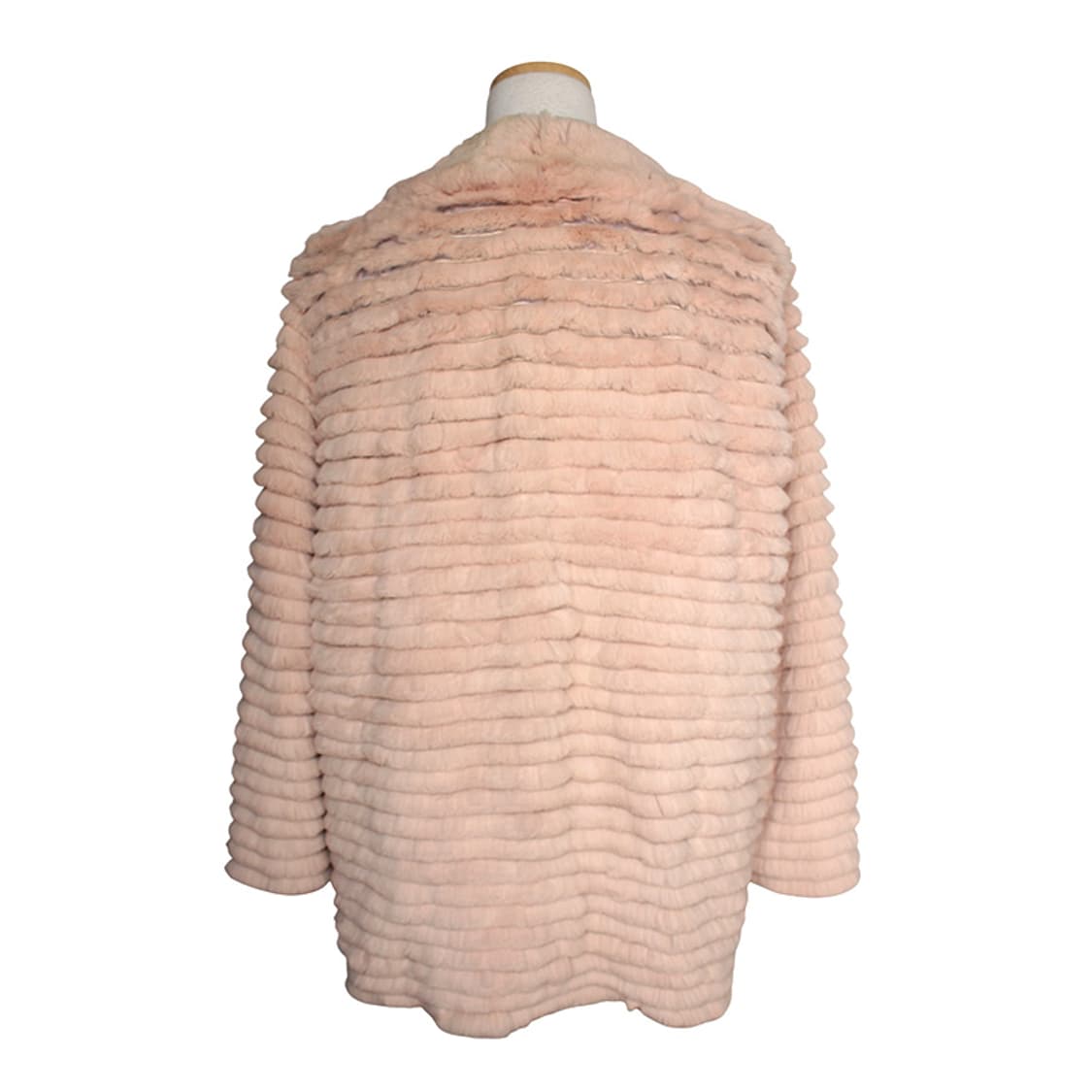 래빗 퍼 연핑크 양면 자켓 66 상품이미지2