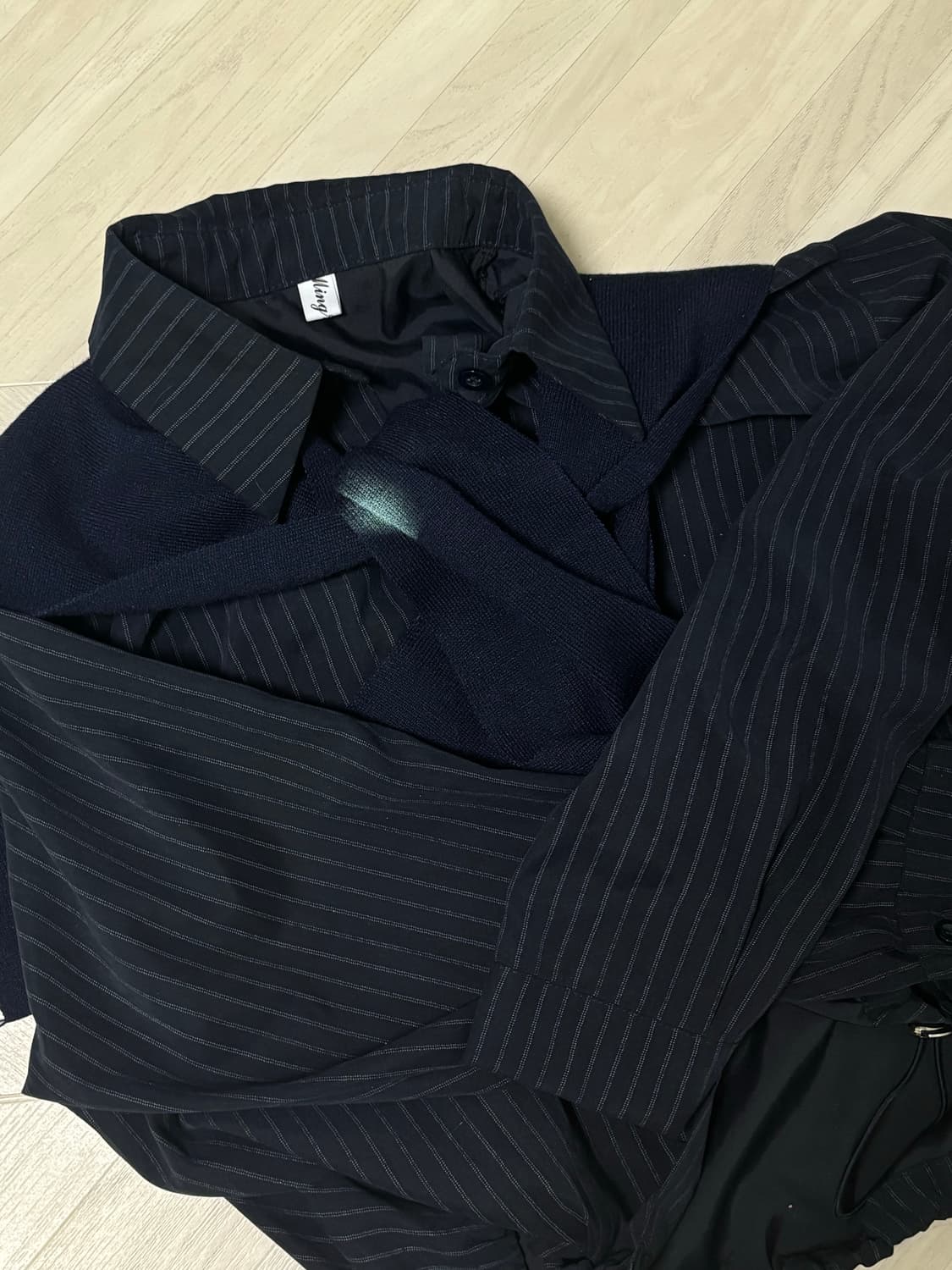 숄 + 셔츠 상품이미지1