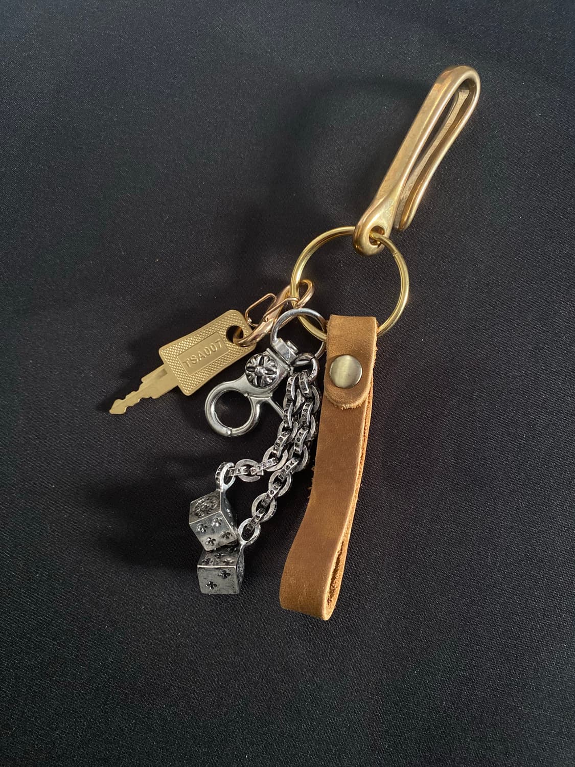 황동 2way 키링 상품이미지1