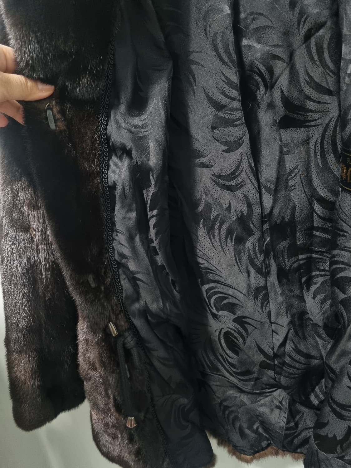 한인모피 후드 모피 코트 상품이미지6