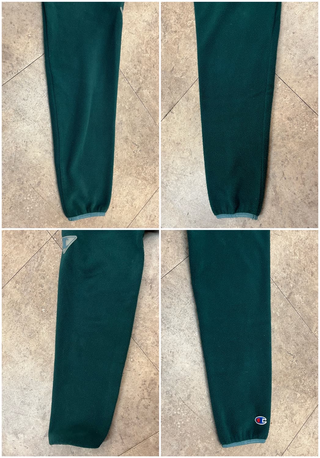 챔피온 버튼 플리스 그린 XS #csz2169 상품이미지8