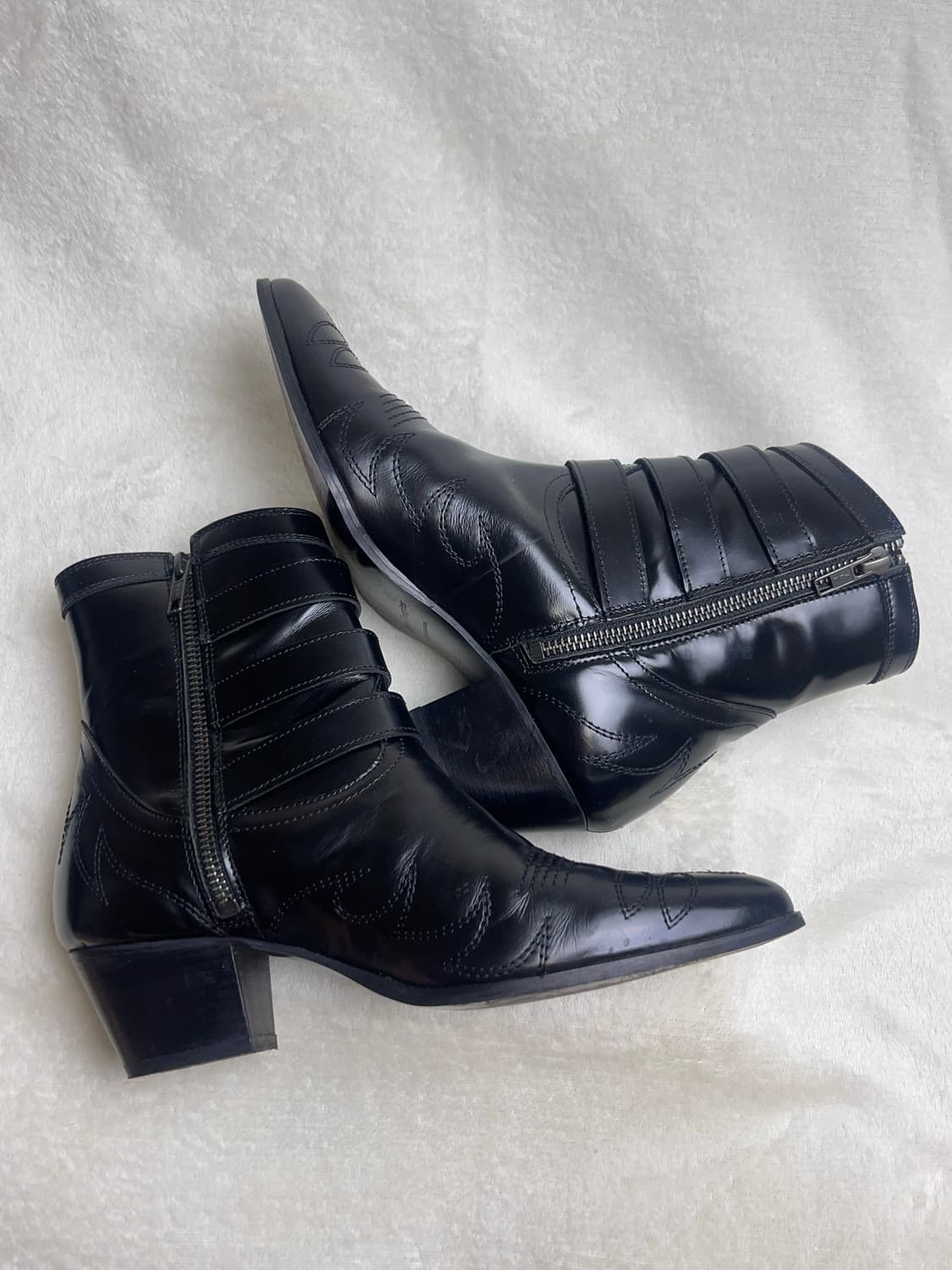 [39] THE KOOPLES WESTERNS COWBOY BOOTS  상품이미지5