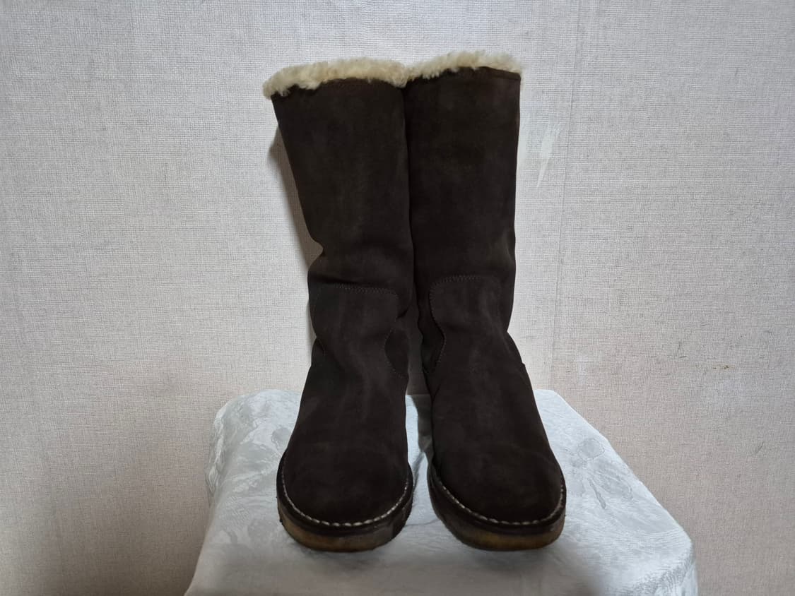 발리 스웨이드 양털 부츠 38 1/2 (250) 상품이미지1