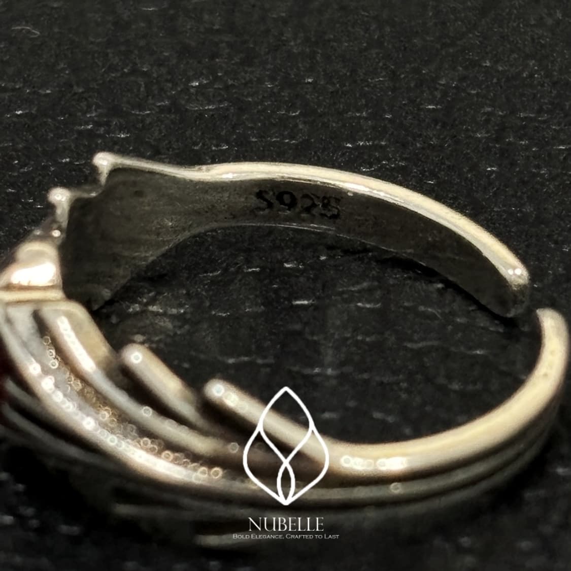 🌗Antique red eye ring / 엔틱 레드아이 반지 상품이미지6