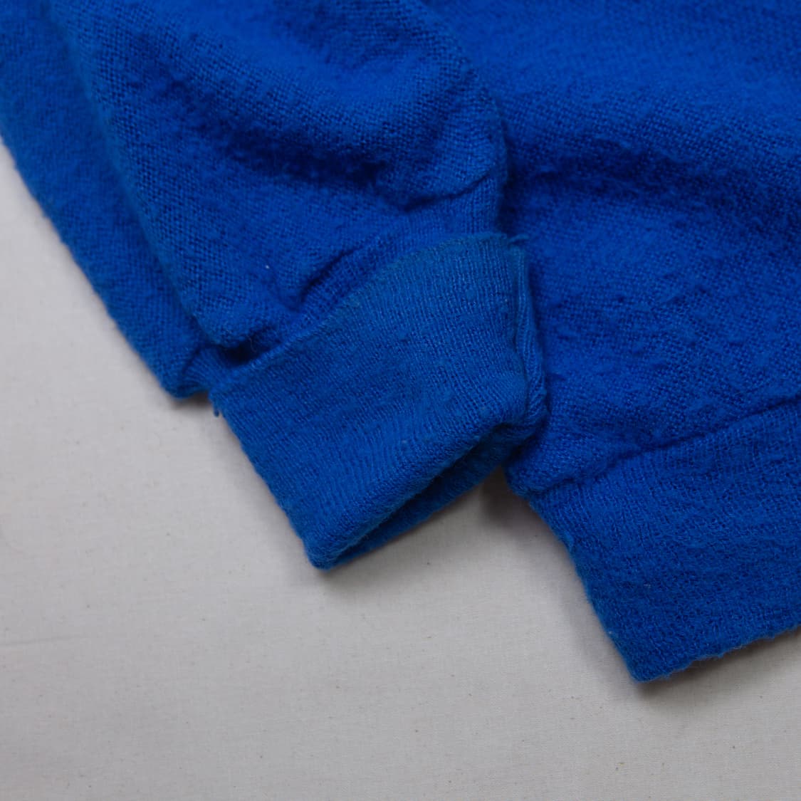 80s IZOD 라코스테 아크릴 가디건 블루 상품이미지5