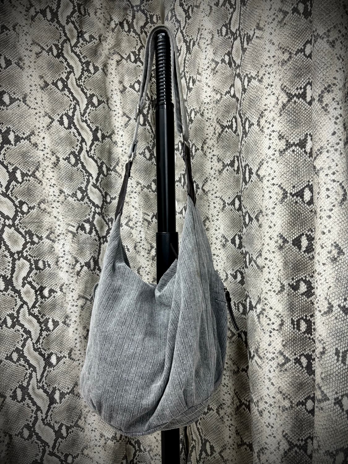 [Y2K] Dot Pattern Detail Stud&Buckle Gre 상품이미지7