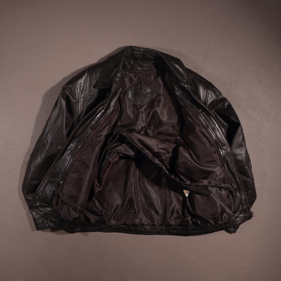90s 빈티지 레더 봄버자켓 상품이미지5