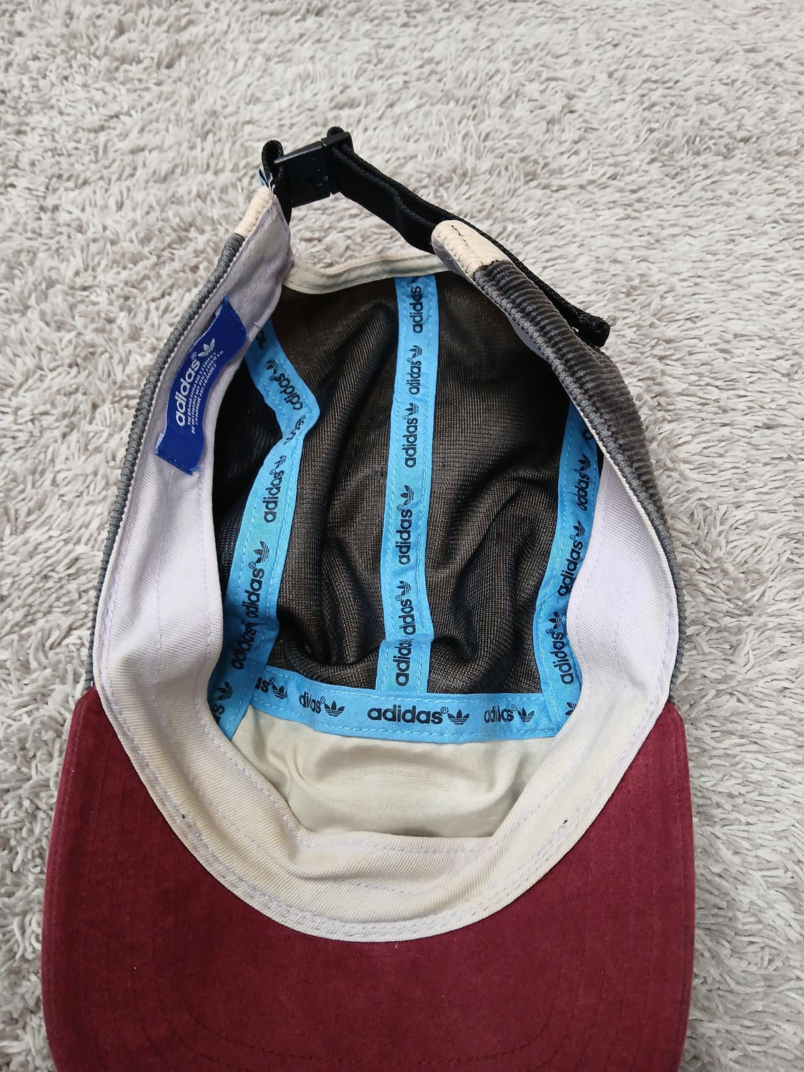 빈티지 아디다스 코듀로이 5패널 캡 모자 상품이미지8