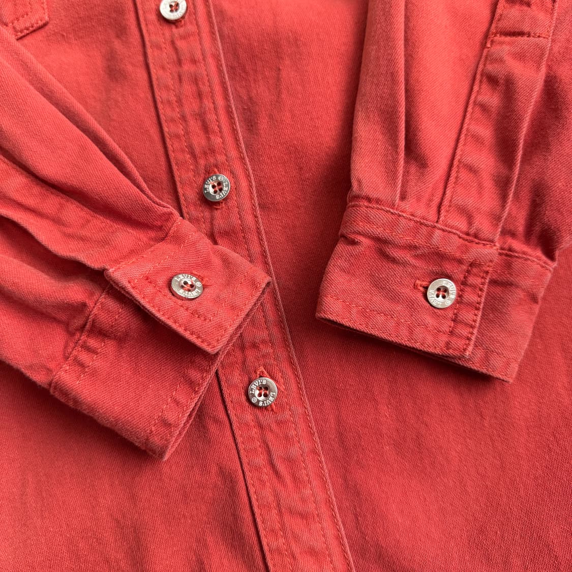 리바이스 투포켓 빈티지 색감 셔츠 상품이미지5