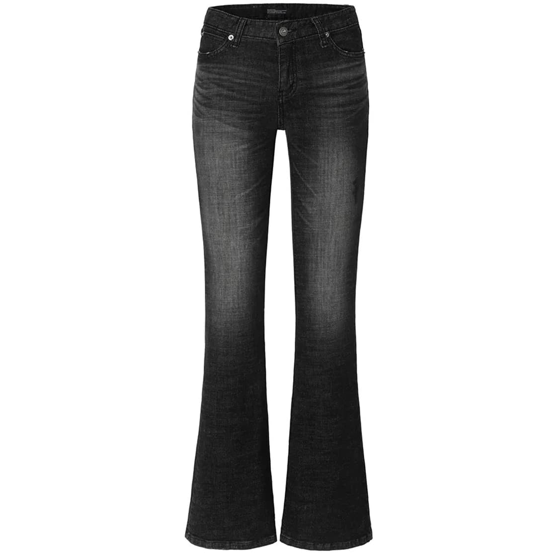 이네기 Vintage Scratch Bootcut Jeans 블랙 상품이미지1