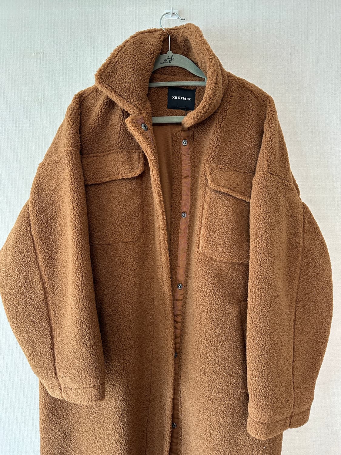 젝시믹스 쉐르파 코지 롱 자켓 S/M 새상품 상품이미지5