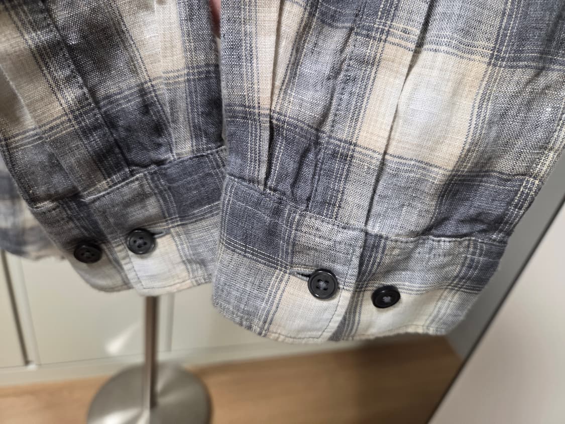 띠어리 Theory 어빙 린넨셔츠 멀티 상품이미지5